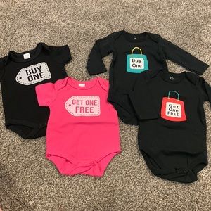 Twins buy one get one free onsies